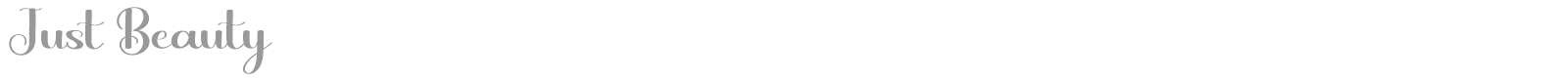 Just Beauty font preview
